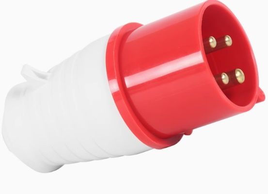 380v 4x16 16A Industrie-Stecker 3p+e Wasserdichtes männliches Industrie-Stromstecker