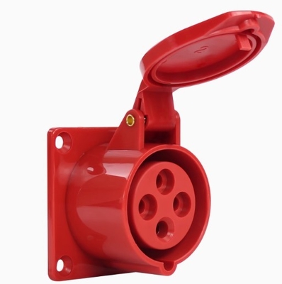 380v 4x16 16A Industrieversteckte Steckdose 4 Pole Wasserdichte Steckdose IP44
