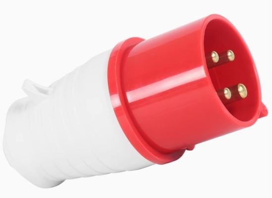 4 Pole 32A Industrie-Stecker 380V Wasserdichte Stecker und Steckdose Industrie-Elektro-Stecker